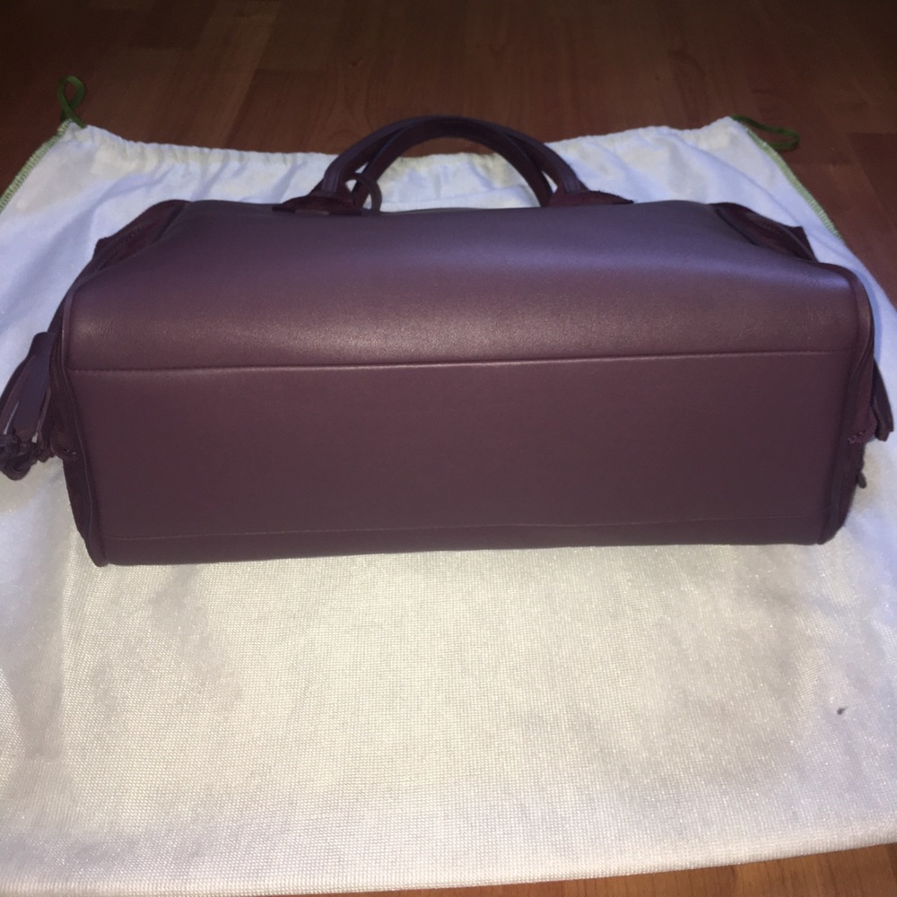 Longchamp “Made in France” medium Penelope Fantaisie in Burgundy - Picture 7 of 9